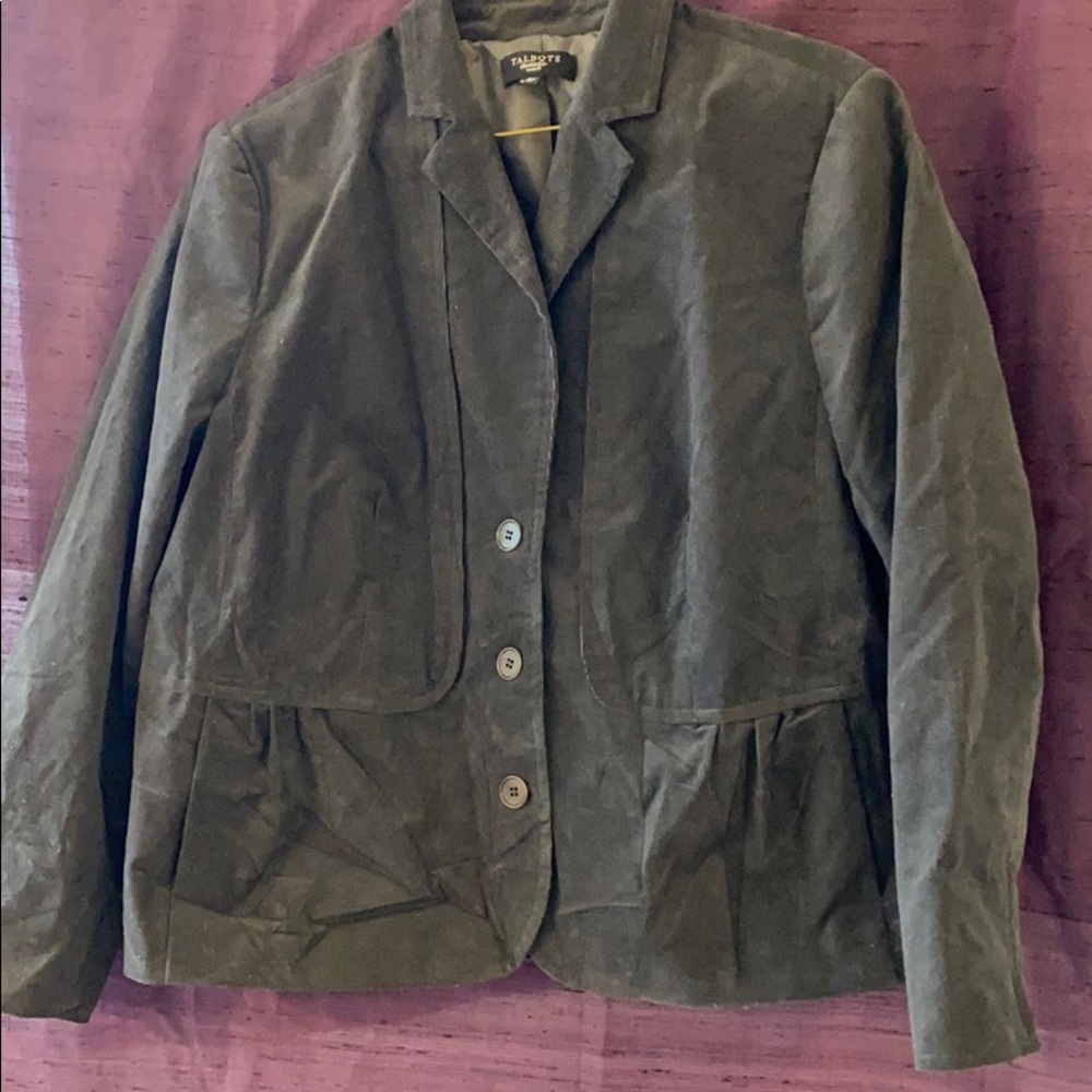 NWOT Grey Corduroy Blazer